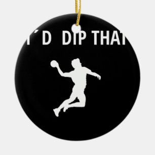 Dodgeball Gaga Ball Game Keramisch Ornament