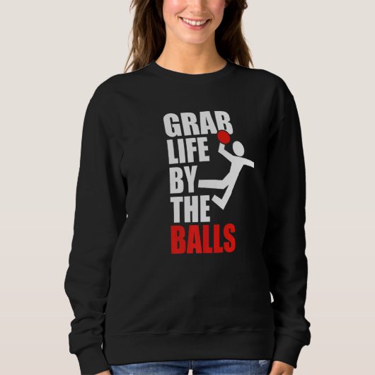 Dodgeball Humor Graphic Trui (Voorkant)