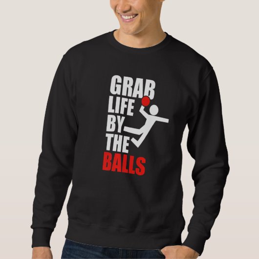 Dodgeball Humor Graphic Trui (Voorkant)