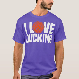 Dodgeball Ik hou van eendje T-shirt