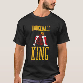 Dodgeball King Throw Ball Target Sport T-shirt