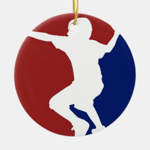 Dodgeball League Keramisch Ornament