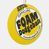 Dodgeball Logo Ornament (Links)