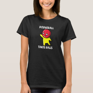 Dodgeball neemt ballen spelen Gaga Ball Player Pu T-shirt