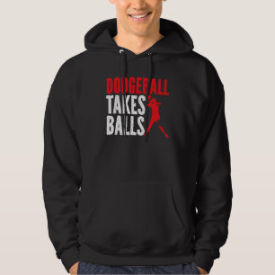 Dodgeball neemt de balls Duck Dive Dodgeball Dodg Hoodie