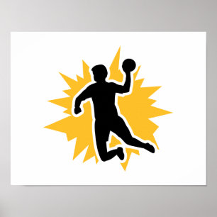 Dodgeball-speler Poster