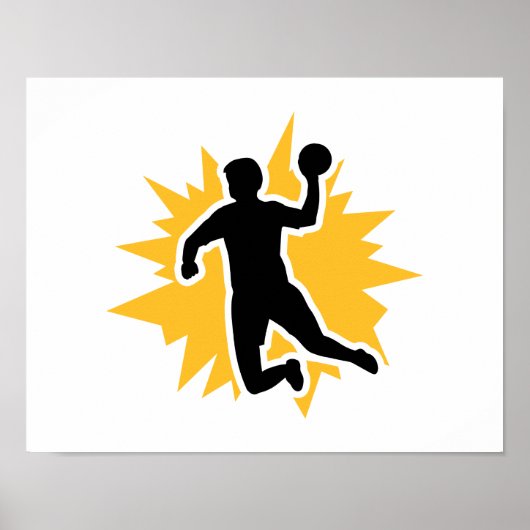 Dodgeball-speler Poster (Voorkant)