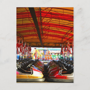 Dodgem Bumper Cars Briefkaart