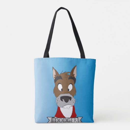 Dodger The Dog Tote Bag (Dos)