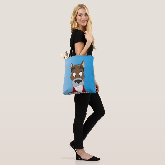 Dodger The Dog Tote Bag (Op model)
