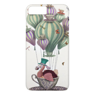 Dodo-ballon met libellen 	iPhone 8 plus / 7 plus hoesje