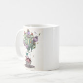 Dodo-ballon met libellen koffiemok (Voorkant links)