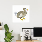 Dodo Bird Artwork Poster (Thuiskantoor)