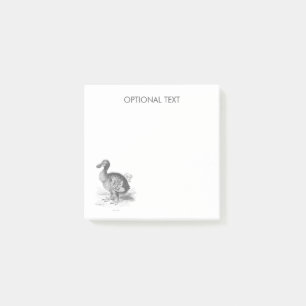Dodo Bird Illustration Post-it® Notes