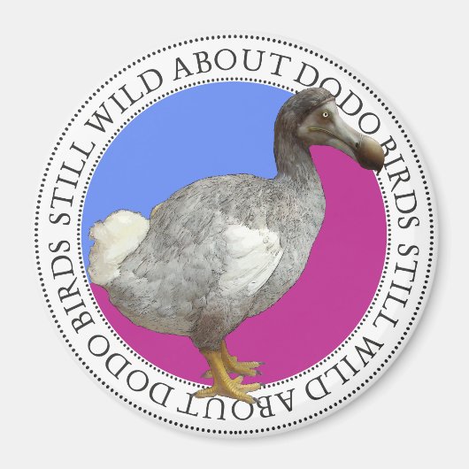 Dodo Bird Magneet (Voorkant)