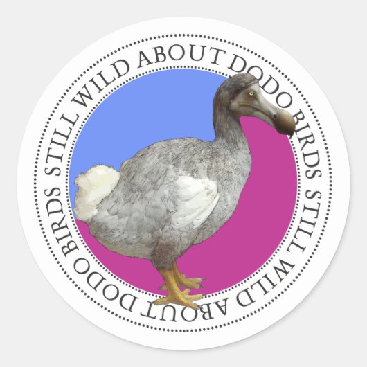 Dodo Bird Stickers (Voorkant)