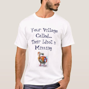Dodo-Bird-Your Village genaamd T-shirt