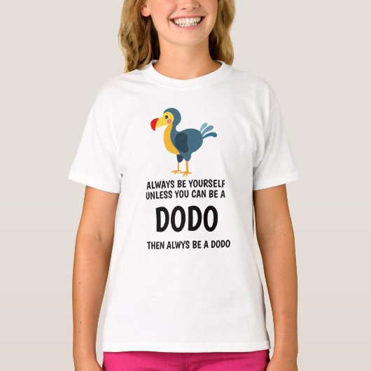 Dodo birds Citations T-shirt (Devant)