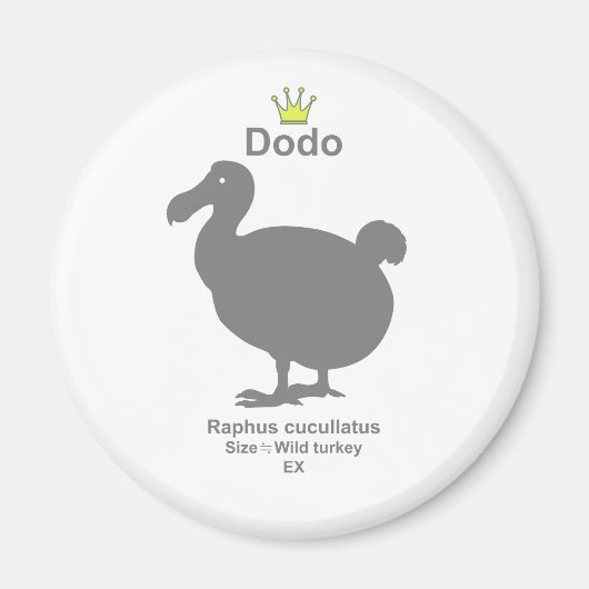 Dodo g5 magneet (Voorkant)