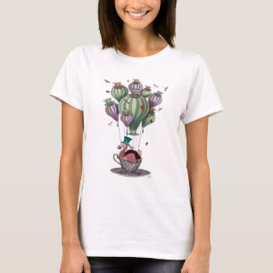 Dodo in Teacup met libellen T-shirt