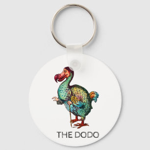 Dodo-knop sleutelhanger