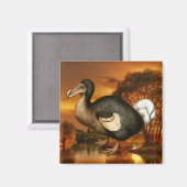 Dodo Magnet Magneet (Voorkant / Achterkant)