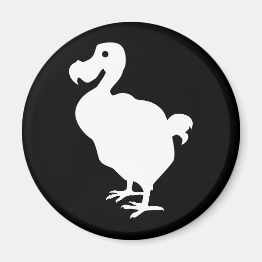 Dodo Silhouette Magneet (Voorkant)