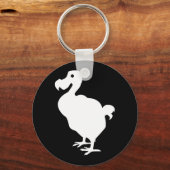 Dodo Silhouette Sleutelhanger (Voorkant)