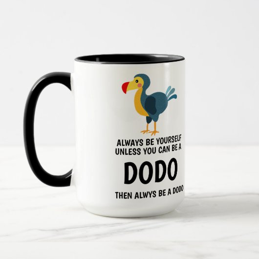 Dodo Special Quottes Two-Tone Coffee Mok (Links)