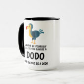Dodo Special Quottes Two-Tone Coffee Mok (Voorkant links)