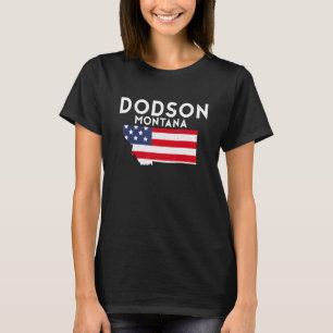 Dodson Montana Verenigde Staten Amerika Reizen Mon T-shirt