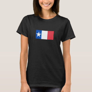 Dodson-vlag Texas Republiek Vlag Alamo T-shirt