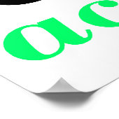 Doe actie groen poster (Hoek)