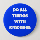 Doe alles met Kindness Blue Button (Voorkant)