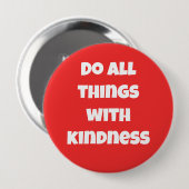 Doe alles met Kindness Red Button (Voorkant /achterkant)