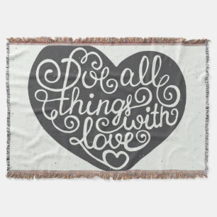 Doe alles met liefde deken