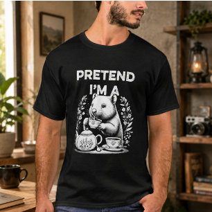 DOE ALSJOF IK EEN WOMBATS BEN T-SHIRT