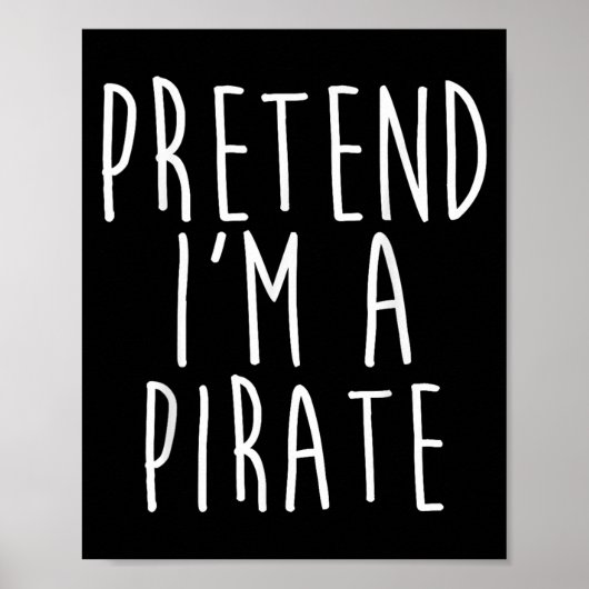 Doe alsof ik ben een tarief familie lui kostuum Ha Poster (Voorkant)