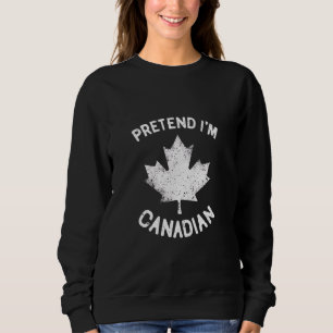 Doe alsof ik Canadees ben Canada Day Trui