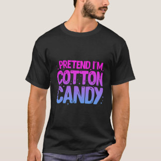 Doe alsof ik Cotton Snoep Snoep ben T-shirt