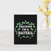 Doe alsof ik een bacterie ben kaart (Gele Bloem)