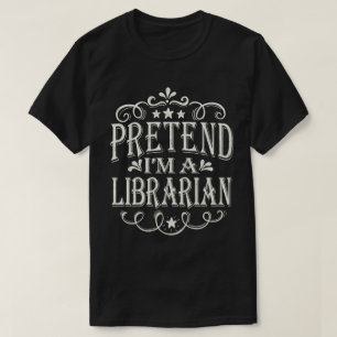 Doe alsof ik een bibliothecaris ben Easy Halloween T-shirt