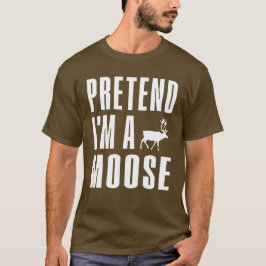 Doe alsof ik een eland ben t-shirt