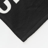 Doe alsof ik een filmpersonage ben, grappig Hallow Fleece Deken (Hoek)