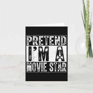 Doe alsof ik een filmster familie vrouwen mannen k kaart