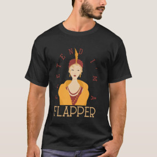 Doe alsof ik een Flapper Bobbed Haar Subcultuur Ha T-shirt