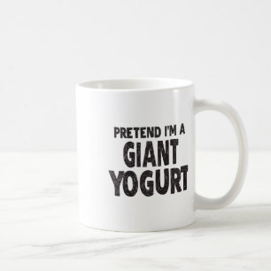 Doe alsof ik een gigantische yoghurt ben - Easy Ha Koffiemok