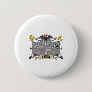Doe alsof ik een gum grappig lui Halloween kostuum Ronde Button 5,7 Cm