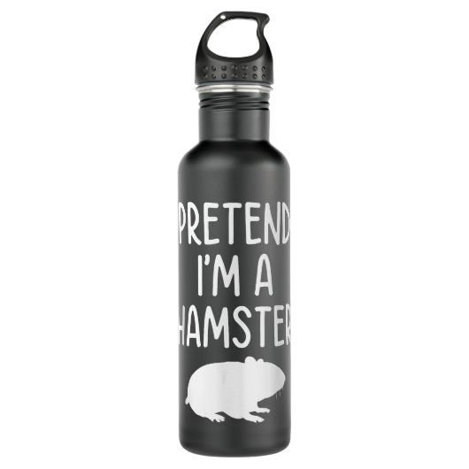 Doe alsof ik een hamster ben waterfles (Voorkant)
