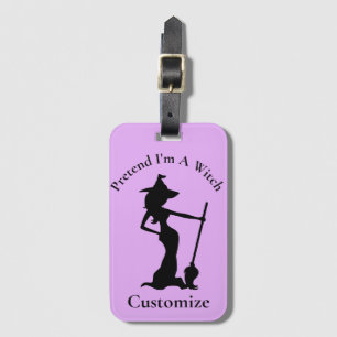 Doe alsof ik een heks ben Thunder_Cove Bagagelabel